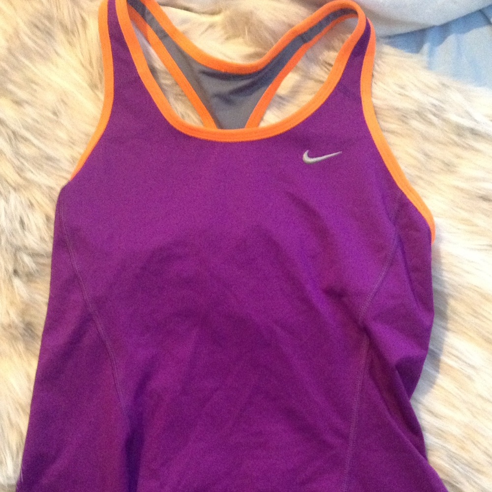 Nike Dri-Fit Racerback Workout Top - Picture 2 of 3